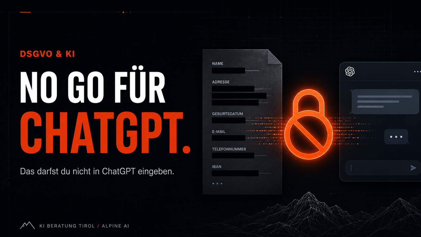 DSGVO und KI: Welche Daten dürfen an OpenAI — Praxisleitfaden für KMU