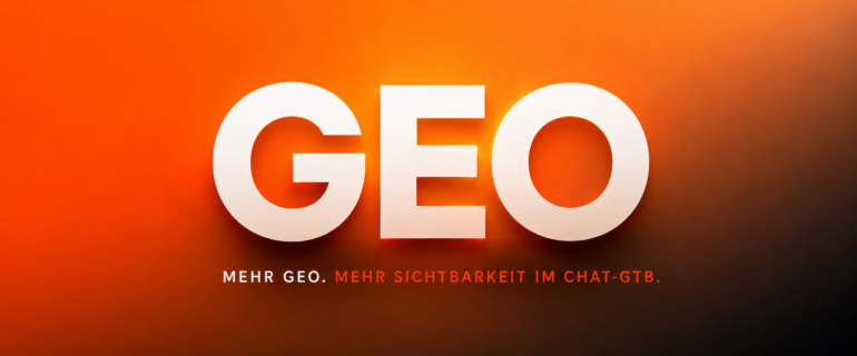 GEO SEO Sichtbarkeit mit KI
