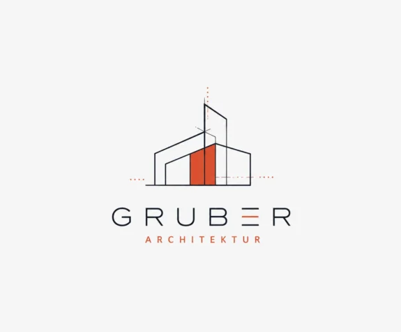 Gruber Architektur Logo — Praxisbeispiel KI im Architekturbüro