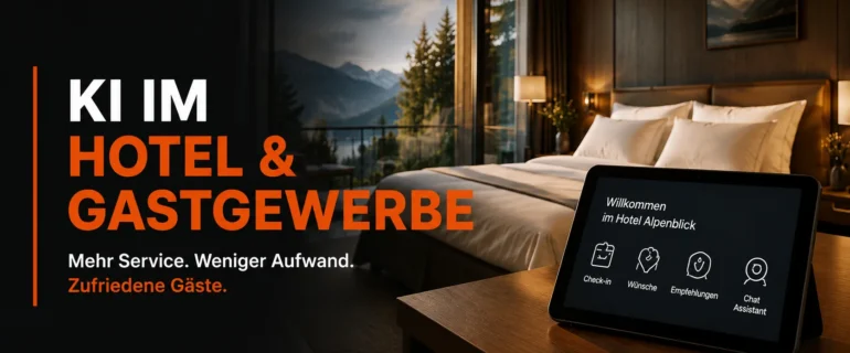 KI im Hotel: Gästeanfragen und Abläufe im Gastgewerbe automatisieren