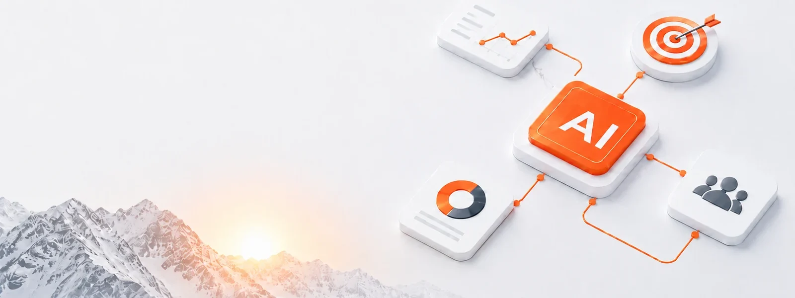 KI im Online Marketing — Symbolbild für KI-Performance und Automatisierung