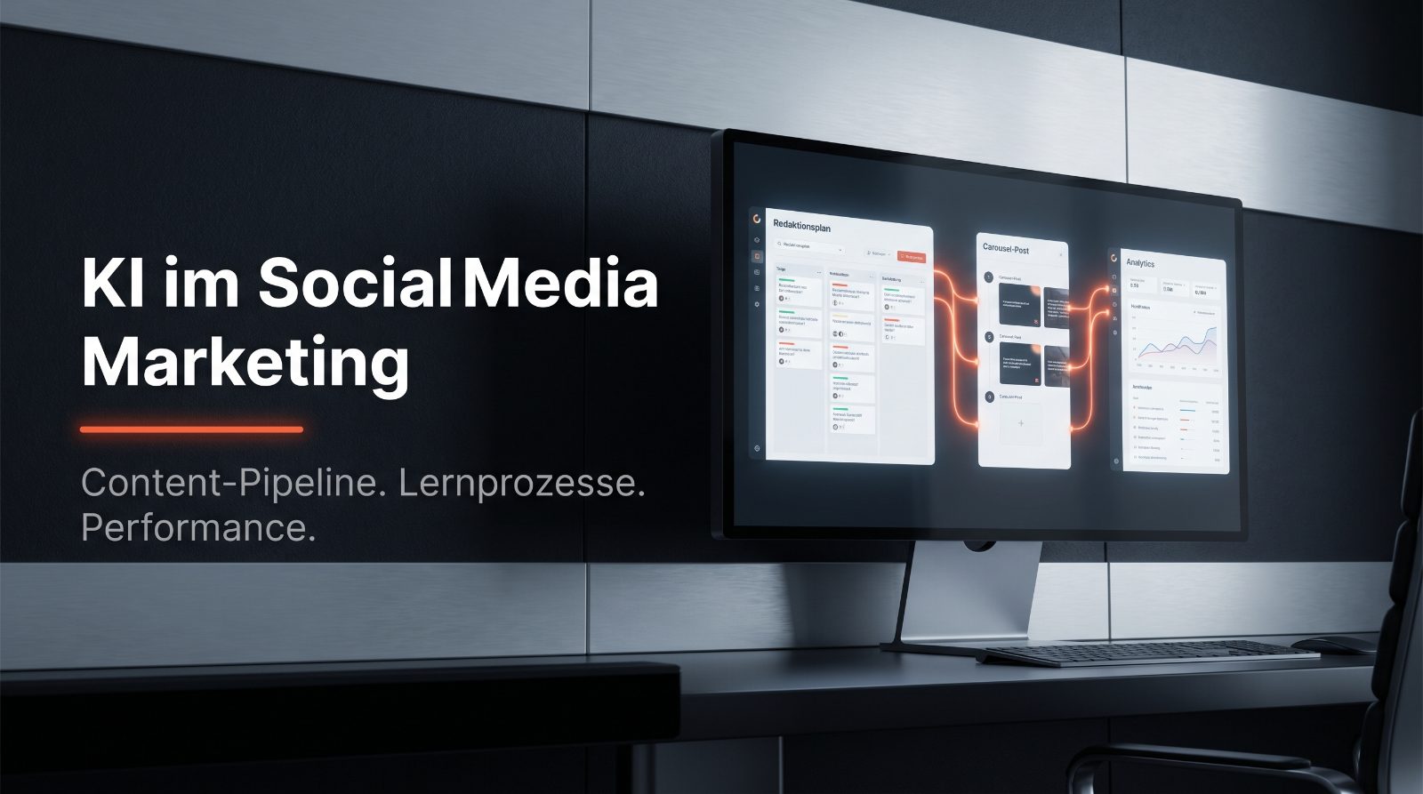 KI im Social Media Marketing – Content-Pipeline der Social Media Akademie Wien