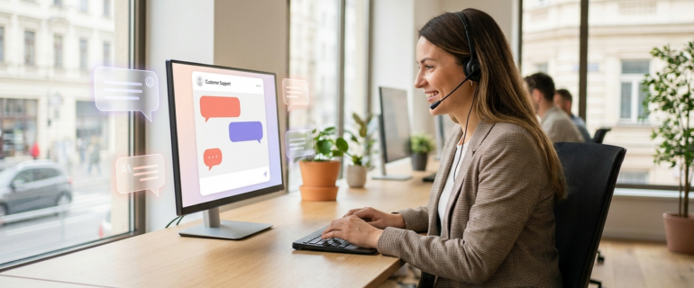 KI im Kundenservice: KI-Chatbot entlastet den Kundensupport im KMU